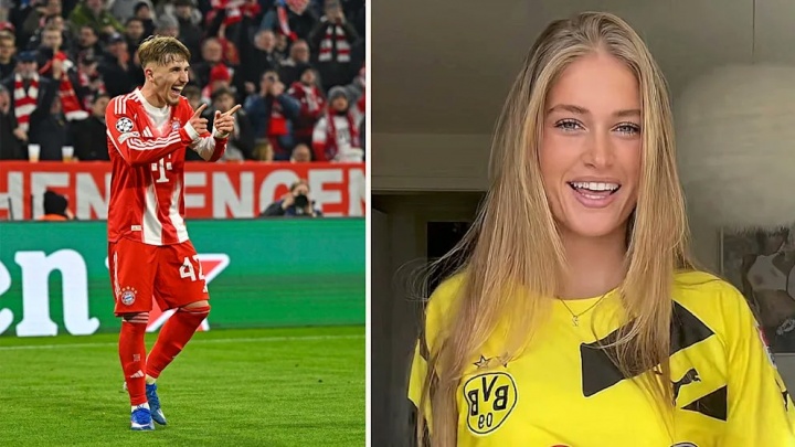 图片报证实拜仁18岁新星卡尔恋情 女友为22岁网红模特