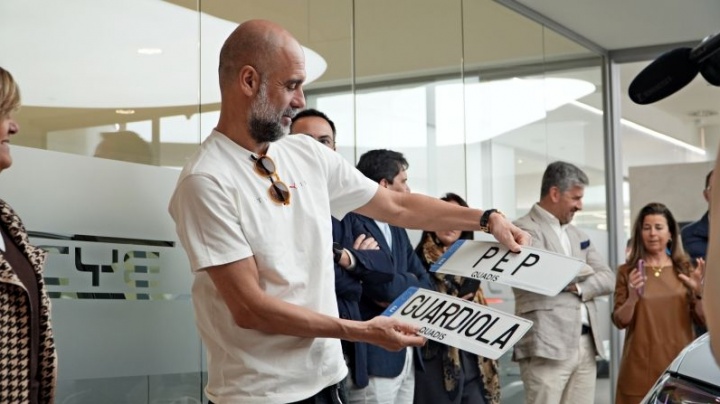 瓜迪奥拉巴塞罗那提车 中国品牌纯电座驾