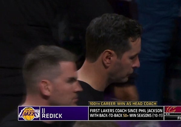 雷迪克率湖人取赛季50胜 成禅师后首位连续两季50胜教头