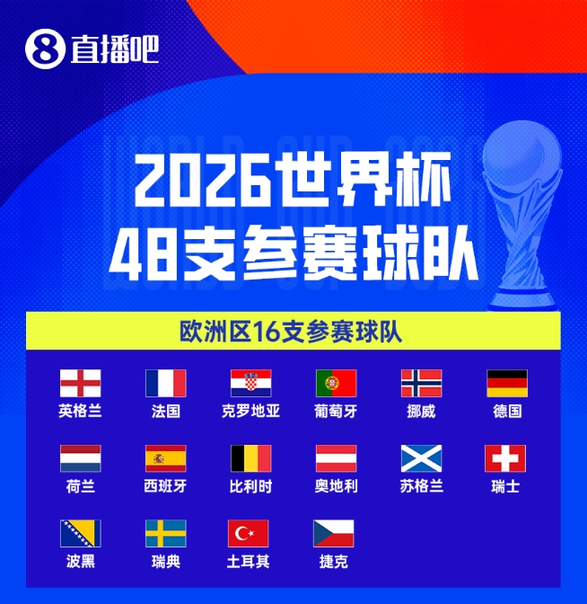 欧洲区世预赛落幕 意大利丹麦等劲旅集体无缘世界杯