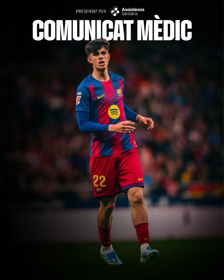 巴萨欧冠前伤情更新 阿劳霍可出战马竞 贝尔纳尔脚踝扭伤