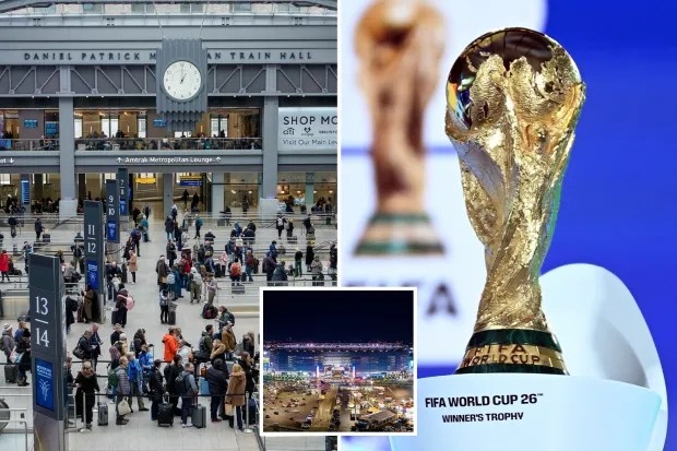 世界杯交通管制方案曝光 纽约宾州车站赛前四小时仅限持票球迷进入