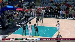 骑士17分逆转灰熊取50胜 莫布里24分 灰熊29记三分平历史纪录