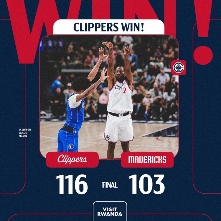 伦纳德连续55场20+ 快船主场击退独行侠