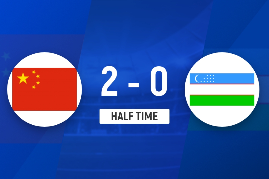 U20女足半场两球领先乌兹别克斯坦 余佳琪传射主导攻势 U20女足半场两球领先乌兹别克斯坦 余佳琪传射主导攻势