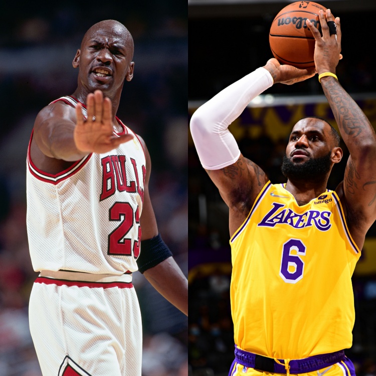 美媒25大巨星排名：乔丹首席 詹科库前四 杜兰特仅列第12