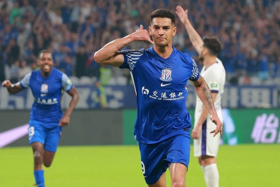 申花3-0津门虎半程35分净胜球劣势暂居次席 斯卢茨基痛心两场失分