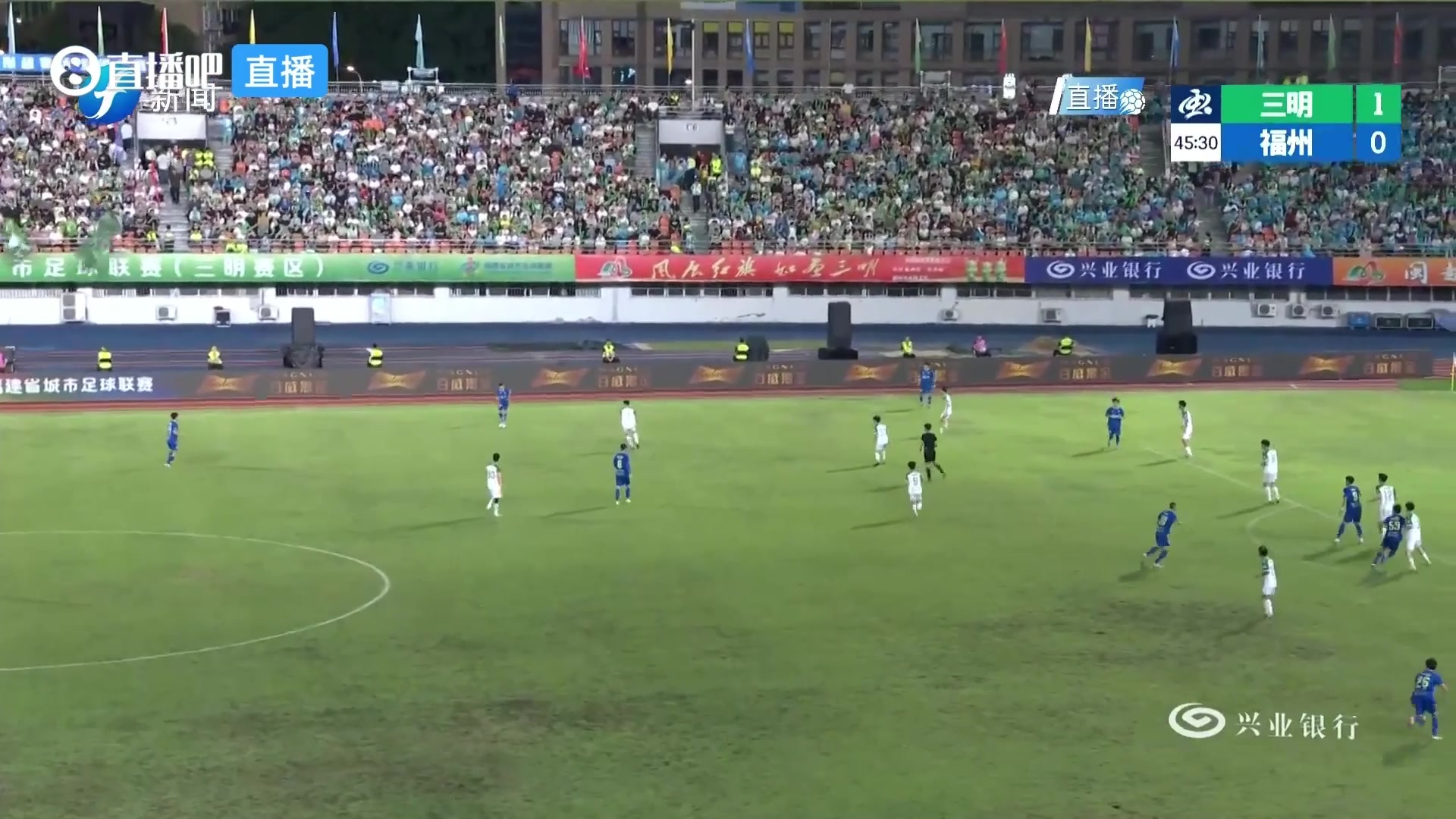 1-1！裁判观看视频后，判定福州进球有效
