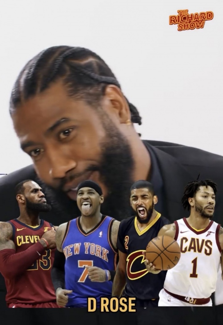 香波特评选生涯最佳四队友：詹姆斯安东尼欧文罗斯