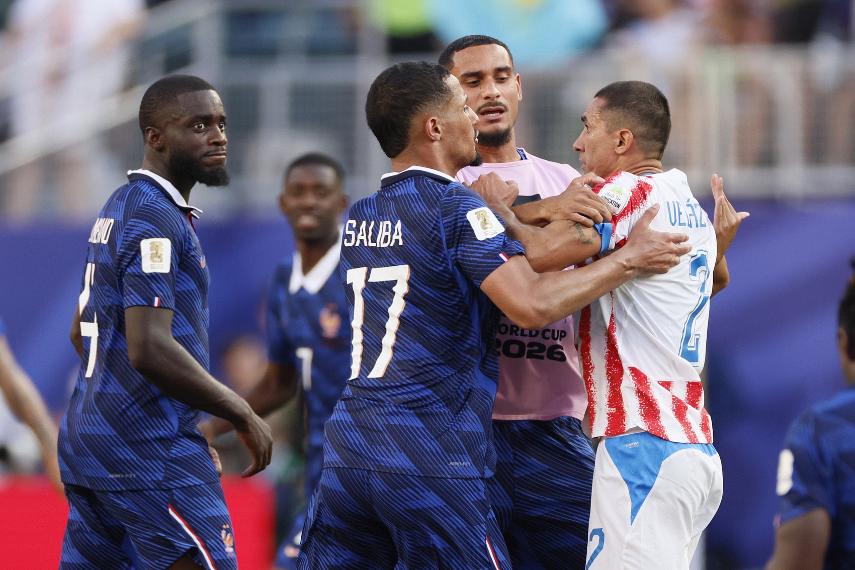 萨利巴：巴拉圭动作太大该吃牌 法国1-0晋级不轻松