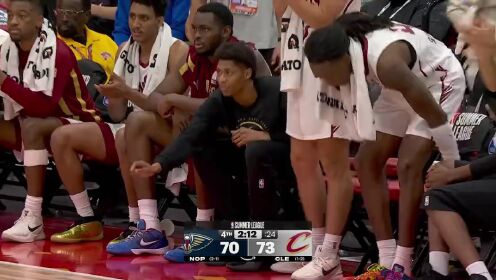 夏联骑士82-77鹈鹕 布兰纳姆23分率队逆转