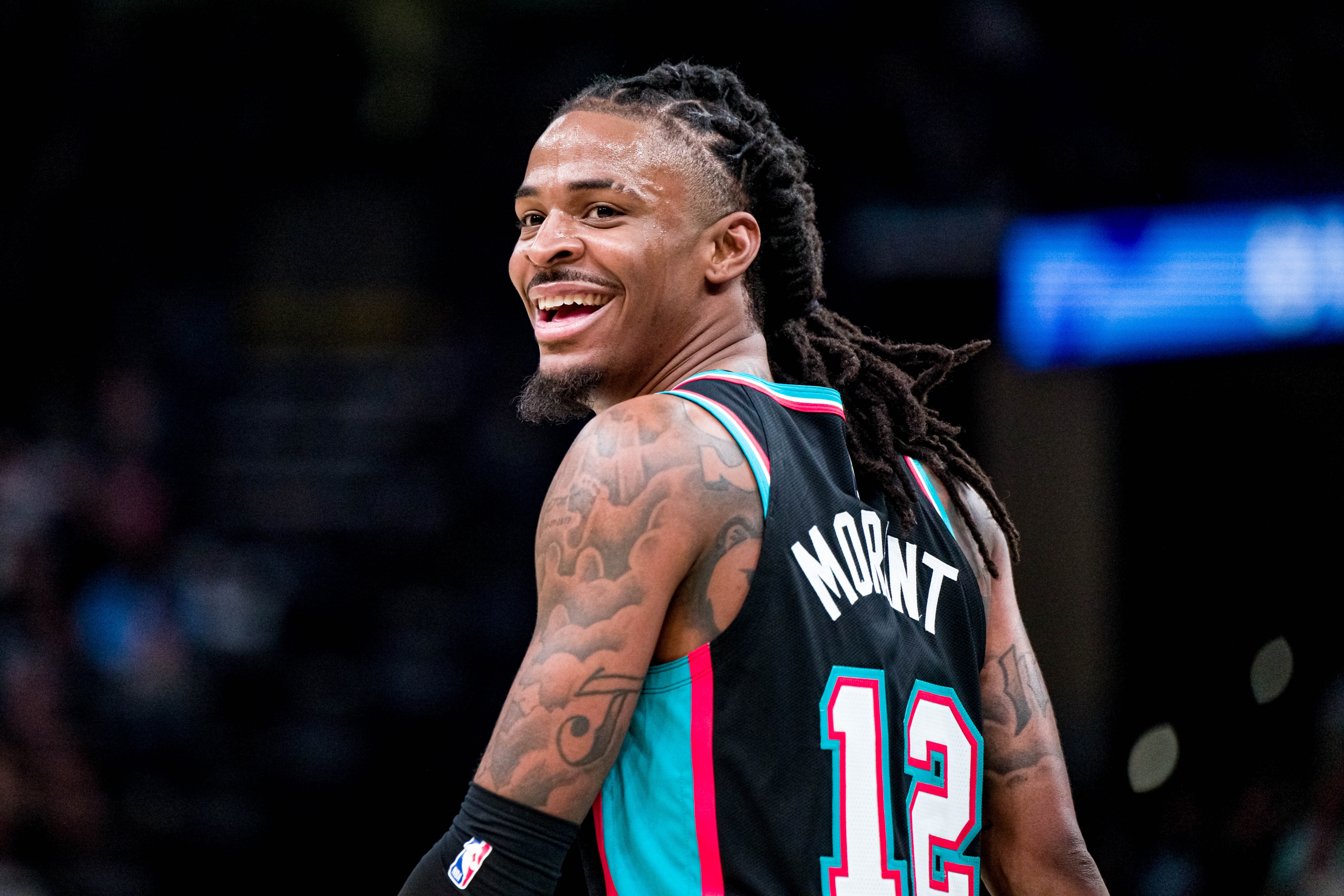 莫兰特确认不穿12号,12号成NBA历史最热号码