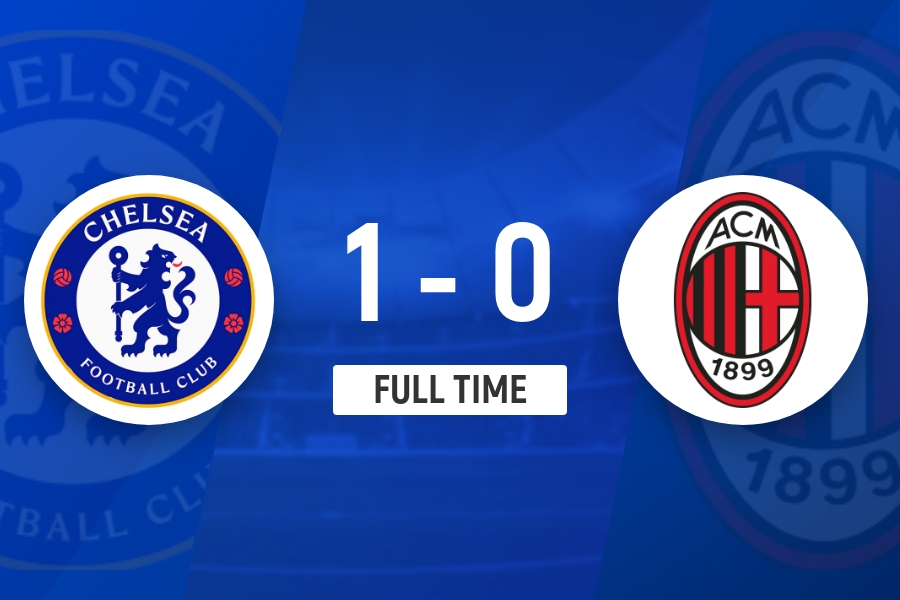半场：佩德罗补时头球破门 切尔西1-0米兰