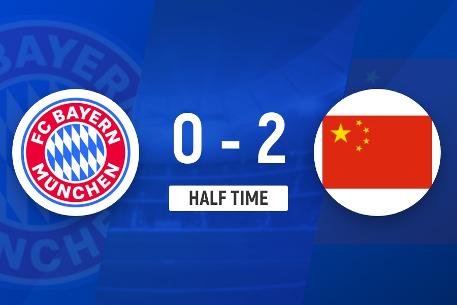 中国U17女足半场2-0拜仁U17 吴逸晨68秒闪击李启娴破门