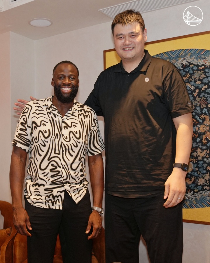 追梦:感谢姚明接待 他连接了中国和NBA 极大推动了篮球的全球化
